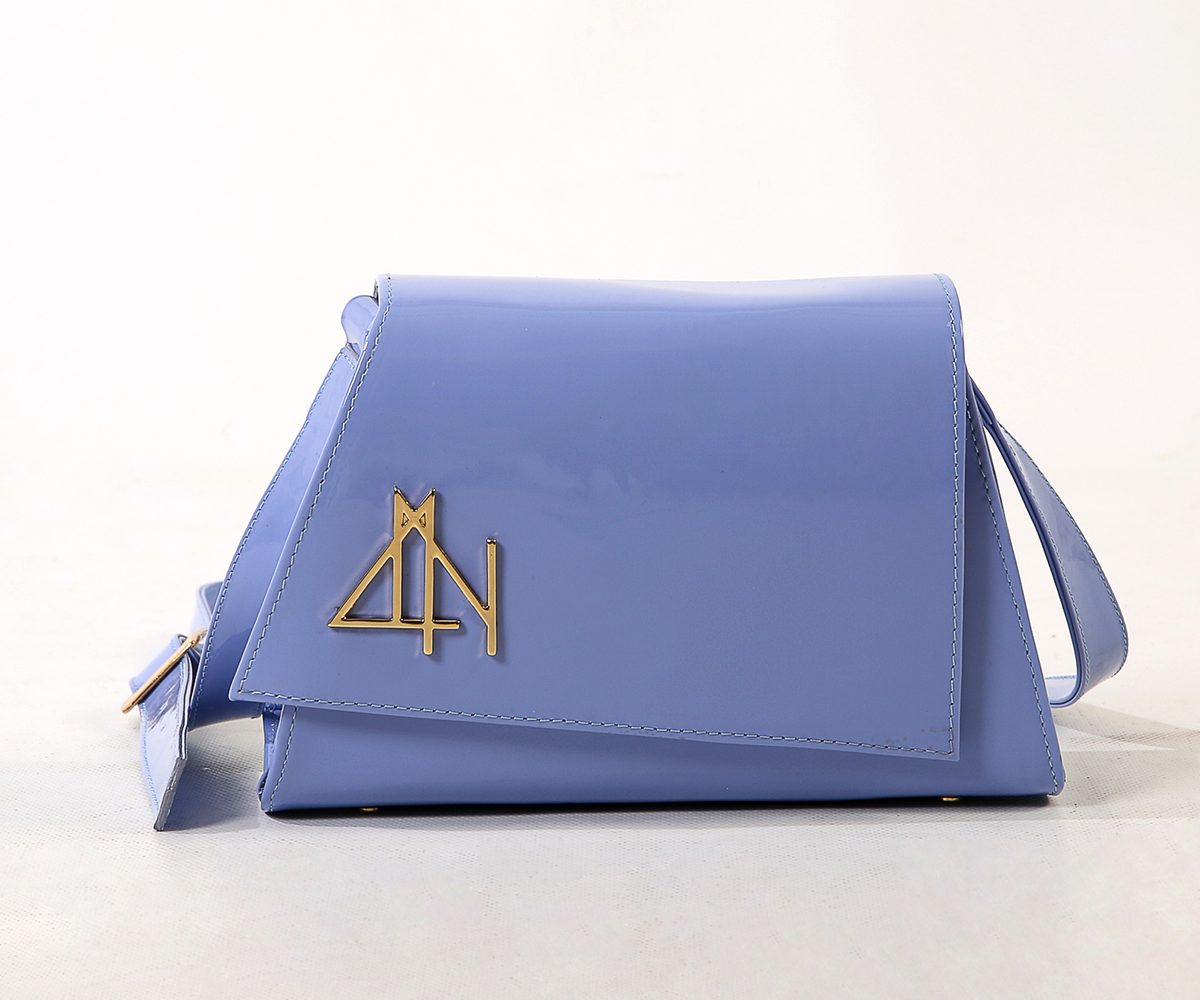 4NIGHT'S 6159 SKY - Violet Leather Bag