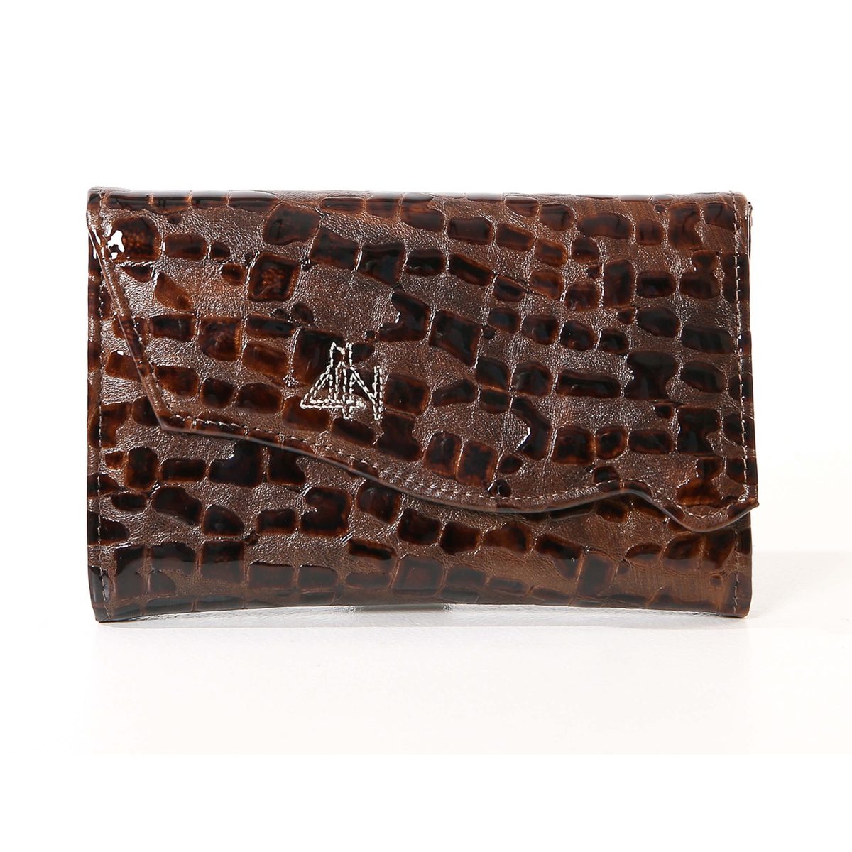 4NIGHT'S 6156 DUAL Wallet - Brown Imperfection V Leather Wallet