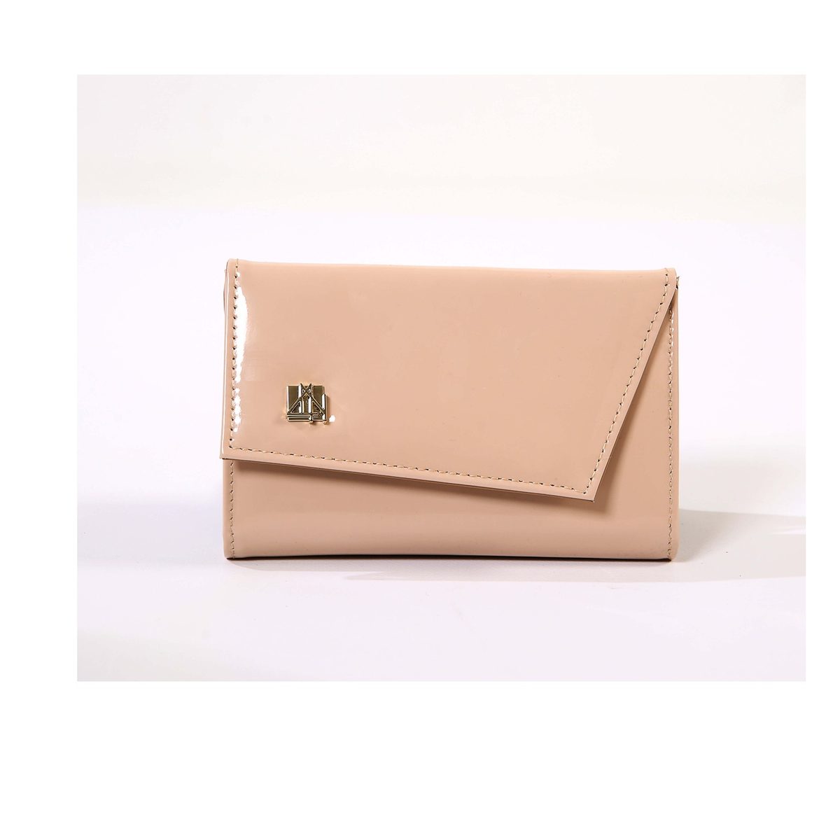 4NIGHT'S 6159 SKY Wallet - Beige V Leather Wallet