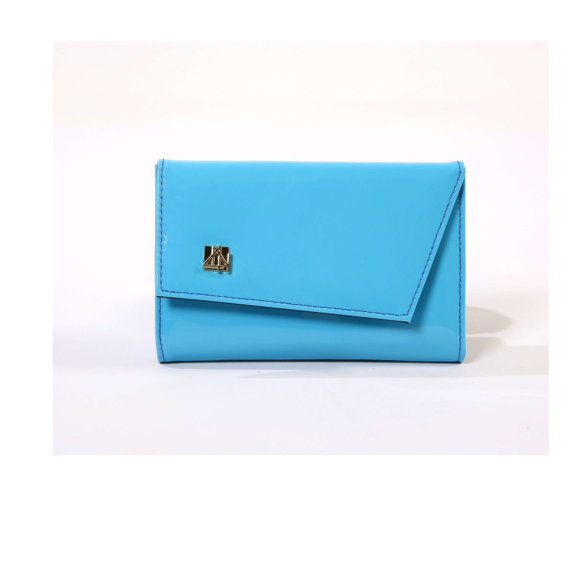 4NIGHT'S 6159 SKY Wallet - Blue Capri V Leather Wallet