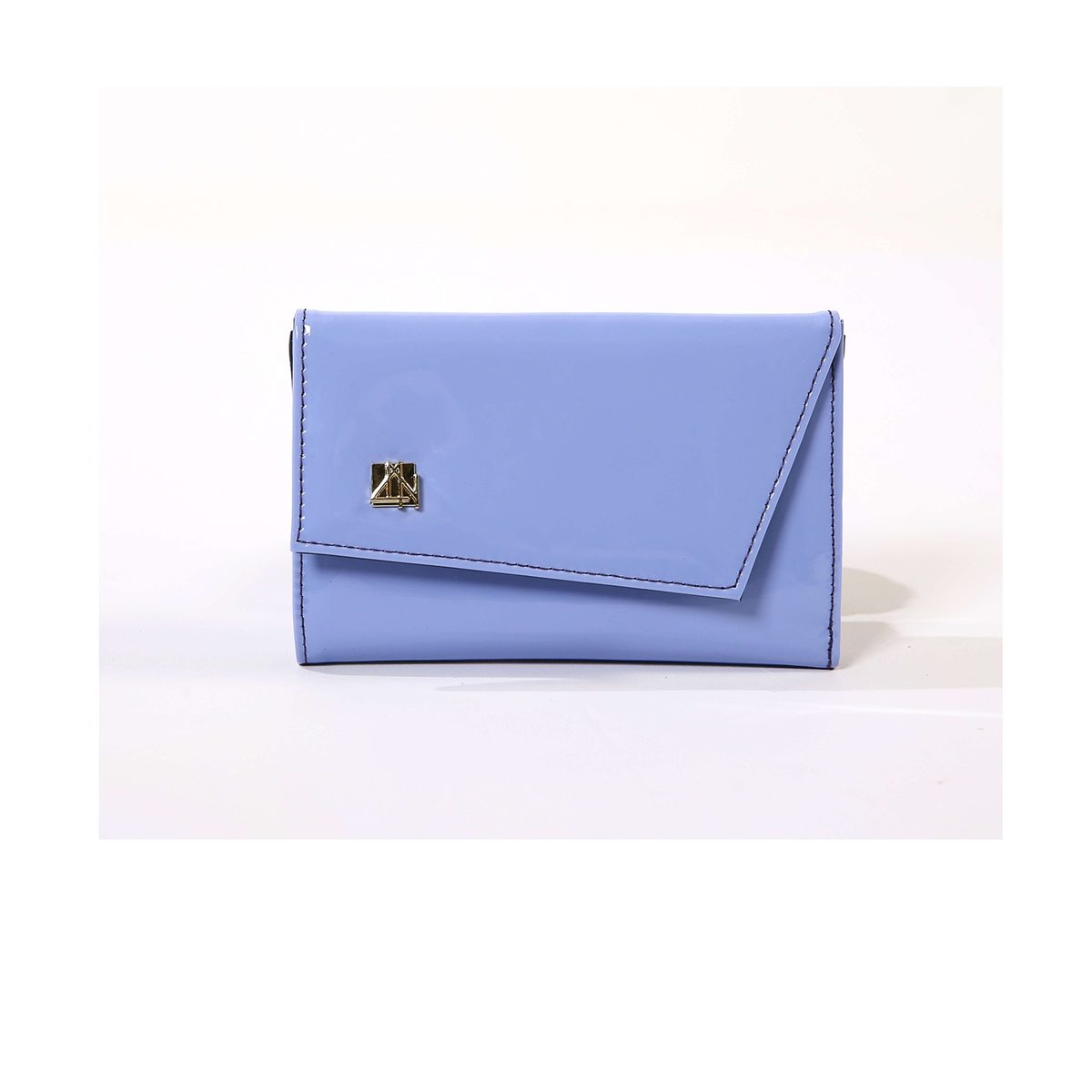 4NIGHT'S 6159 SKY Wallet - Violet V Leather Wallet